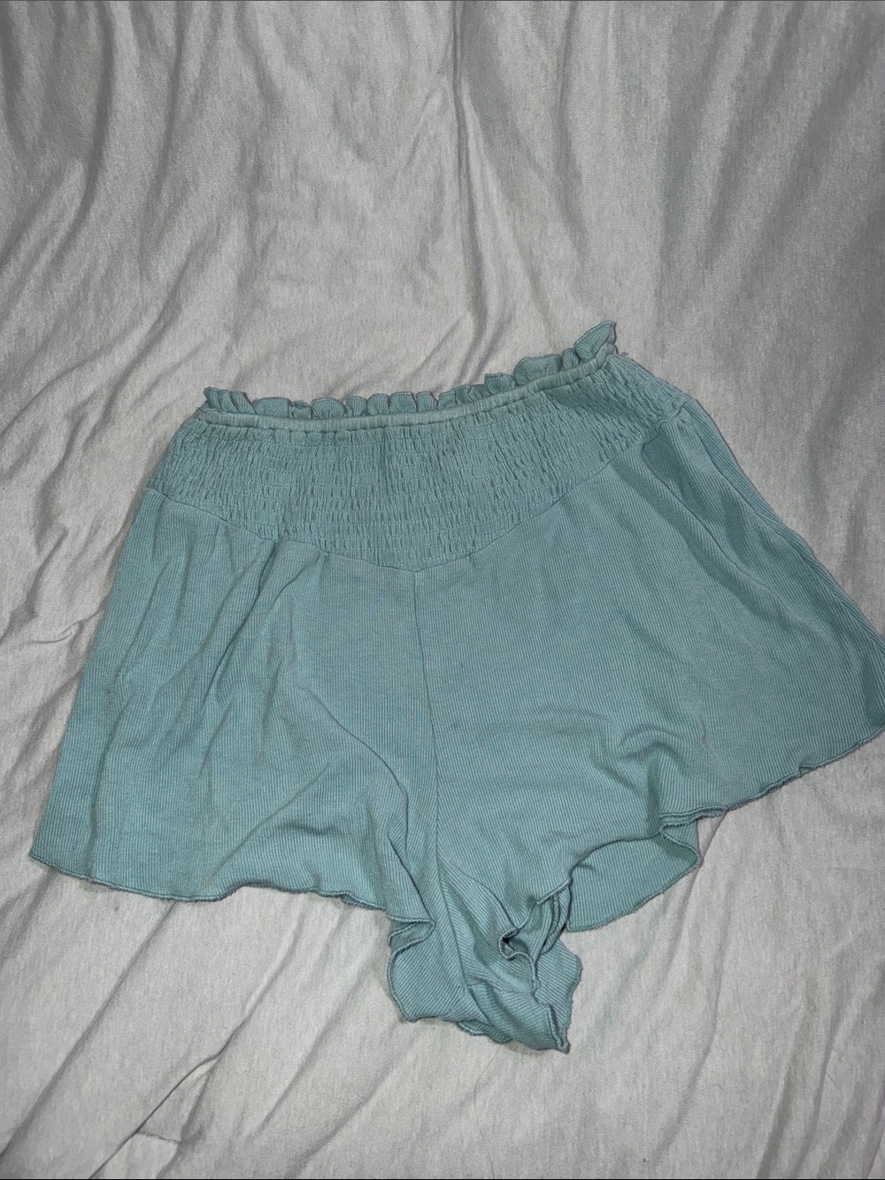 Le Lis Light Blue Women's Lounge Shorts